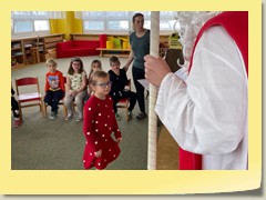 Mikuláš ve školce